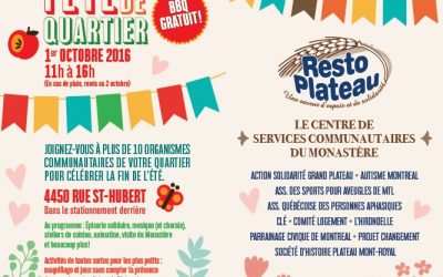 Fête de la fin de l’été 1er octobre 2016