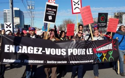 Manifestation-défilé ”Engagez-vous à ça”